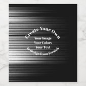 Maak je eigen wijn etiket (Enkel label)