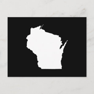 Maak je eigen Wisconsin verhuisbericht Briefkaart