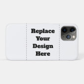 Maak je eigen wit Case-Mate iPhone case (Achterkant (horizontaal))