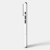 Maak je eigen wit Case-Mate iPhone case (Achterkant / Links)
