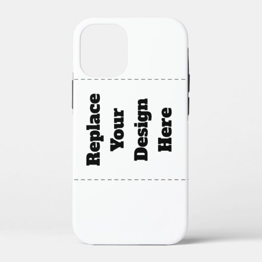 Maak je eigen wit Case-Mate iPhone case (Achterkant)