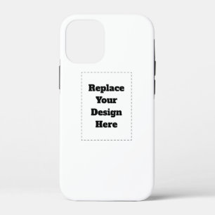 Maak je eigen wit iPhone 12 mini hoesje