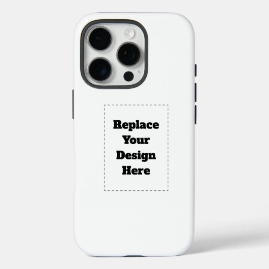 Maak je eigen wit Case-Mate iPhone case (Achterkant)