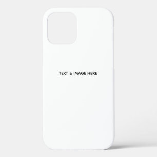 Maak je eigen wit iPhone 12 pro hoesje