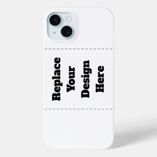 Maak je eigen wit Case-Mate iPhone case (Achterkant)