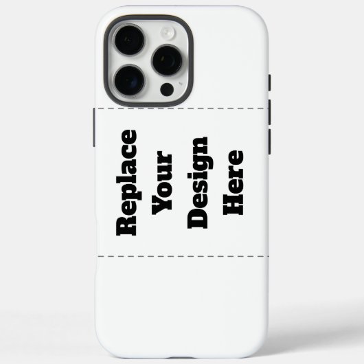 Maak je eigen wit Case-Mate iPhone case (Achterkant)