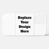 Maak Je Eigen wit Case-Mate iPhone Case (Achterkant (horizontaal))