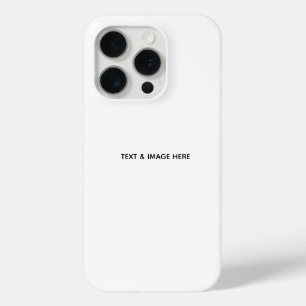 Maak je eigen wit iPhone 15 pro case