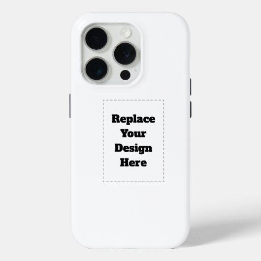 Maak je eigen wit Case-Mate iPhone case (Achterkant)