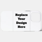 Maak je eigen wit Case-Mate iPhone case (Achterkant (horizontaal))