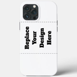 Maak je eigen wit iPhone 13 pro max hoesje