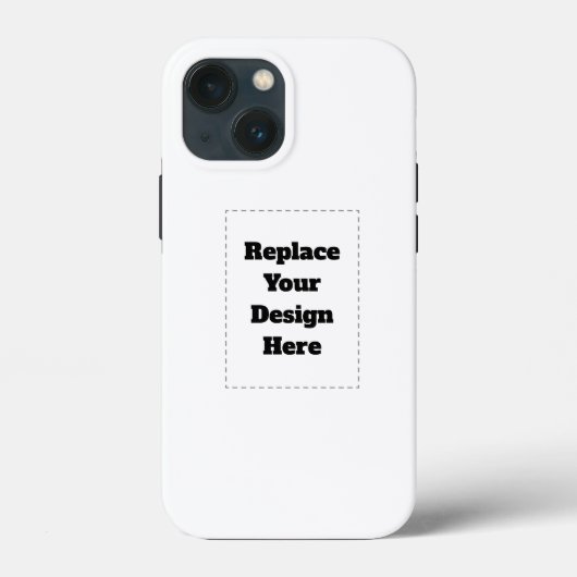 Maak je eigen wit Case-Mate iPhone case (Achterkant)