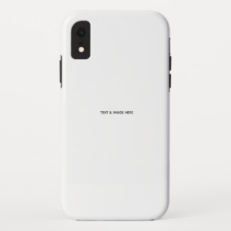 Maak je eigen wit iPhone XR hoesje