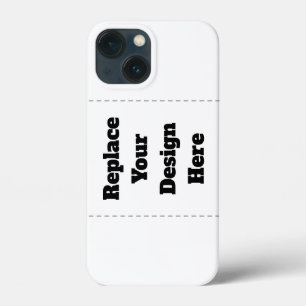 Maak je eigen wit iPhone 13 mini hoesje