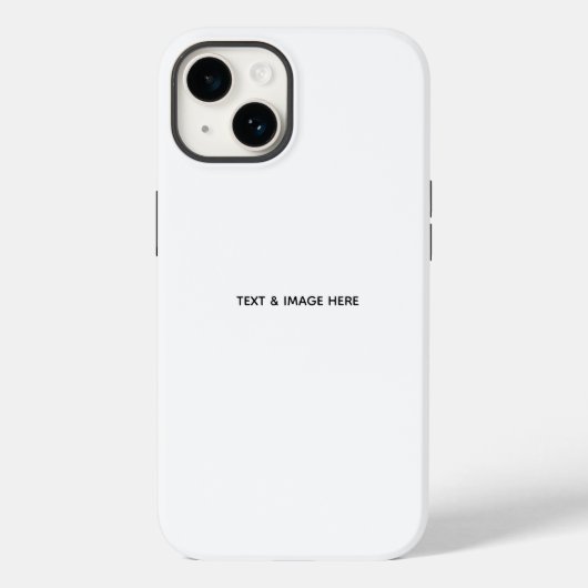 Maak je eigen wit Case-Mate iPhone case (Achterkant)