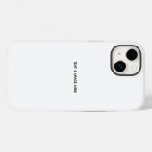 Maak je eigen wit Case-Mate iPhone case (Achterkant (horizontaal))
