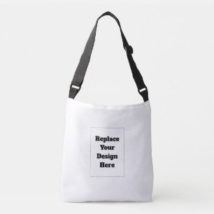 Maak je eigen wit crossbody tas