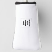 Maak je eigen wit golfheadcover (Draai 90)