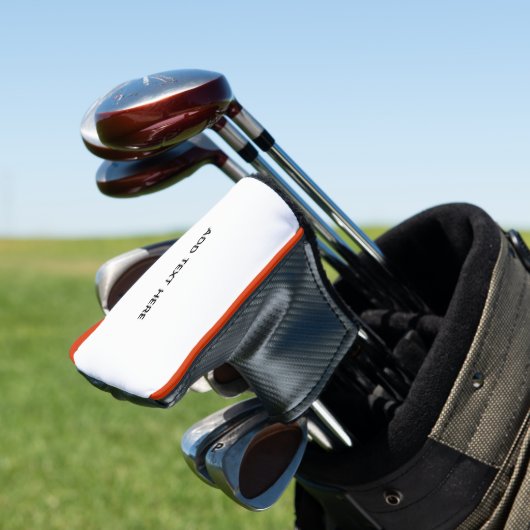 Maak je eigen wit golfheadcover (Insitu)