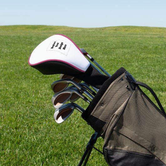 Maak je eigen wit golfheadcover (Insitu)