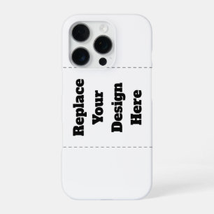 Maak je eigen wit iPhone 16 pro hoesje