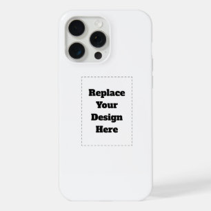 Maak je eigen wit iPhone 15 pro max hoesje