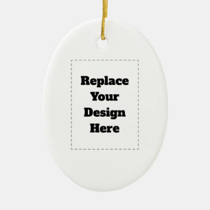 Maak je eigen wit keramisch ornament