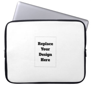 Maak je eigen wit laptop sleeve