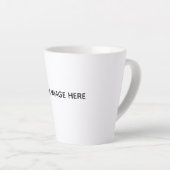 Maak je eigen wit latte mok (Rechterhoek)