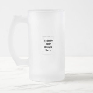 Maak je eigen wit matglas bierpul
