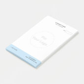 Maak je eigen wit post-it® notes (Schuin)