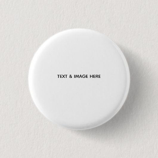 Maak je eigen wit ronde button 3,2 cm (Voorkant)