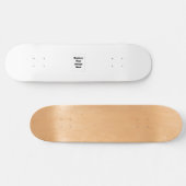 Maak je eigen wit skateboard (Horizontaal)