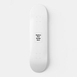 Maak je eigen wit skateboard