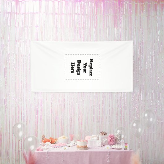 Maak je eigen wit spandoek (Feest)