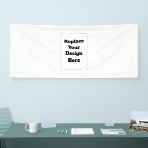 Maak je eigen wit spandoek