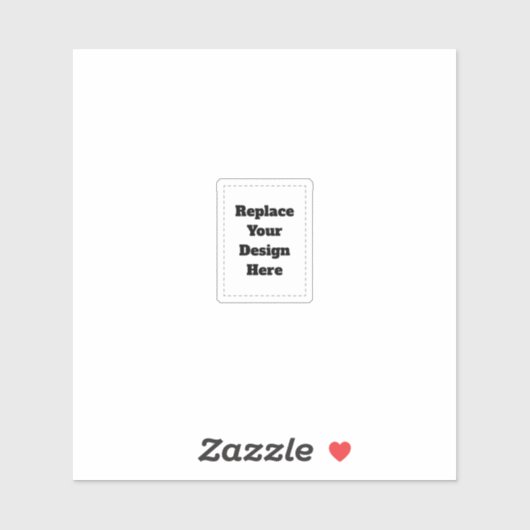 Maak je eigen wit sticker (Vel)