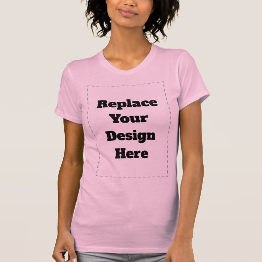 Maak je eigen wit t-shirt (Voorkant)
