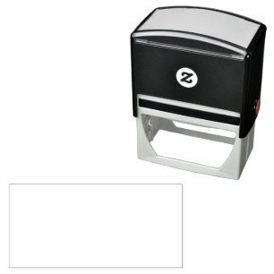 Maak je eigen witte aangepaste  zelfinktende stempel