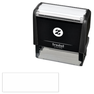 Maak je eigen witte aangepaste  zelfinktende stempel