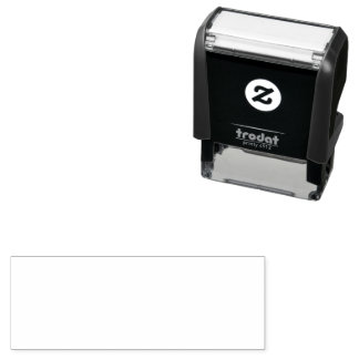 Maak je eigen witte aangepaste  zelfinktende stempel