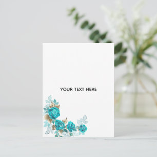Maak je eigen witte elegante briefkaart
