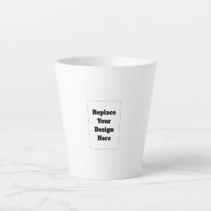 Maak je eigen witte latte mok
