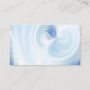 Maak Je Eigen Witte Lichtkrullen - Blauw Visitekaartje