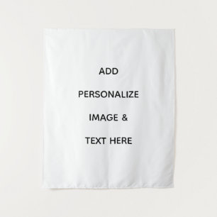 Maak je eigen witte medium wandkleed