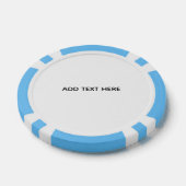 Maak je eigen witte poker chips (Enkel)