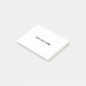 Maak je eigen witte post-it® notes (Schuin)
