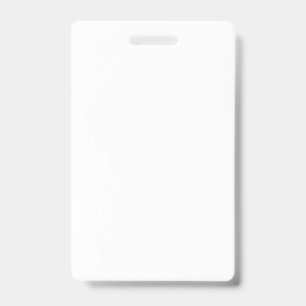 Maak je eigen witte verticale badge