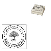 Maak Je Eigen Zakelijke Logo Rubber Stempel (Gestempeld)