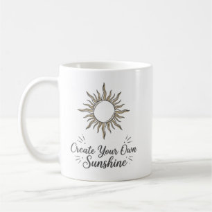 Maak Je Eigen Zonneschijn Boho Zon Mok
